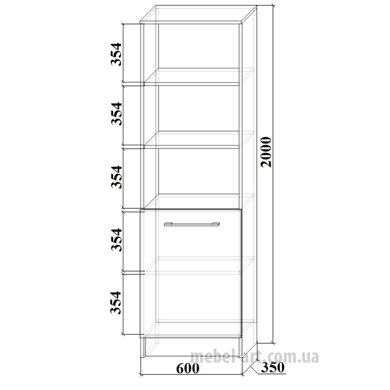 Шкаф Ш-1 (Мангровое Дерево) Шкаф Ш-1 (Мангровое Дерево)