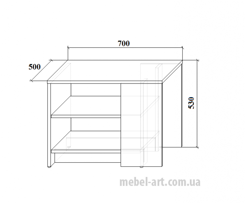 Стол журнальный Смарт СМ-802 Стол журнальный Смарт СМ-802
