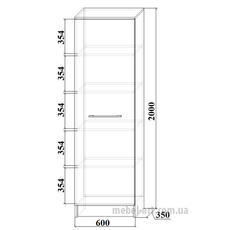 Шкаф Ш-2 (Мангровое Дерево) Шкаф Ш-2 (Мангровое Дерево)