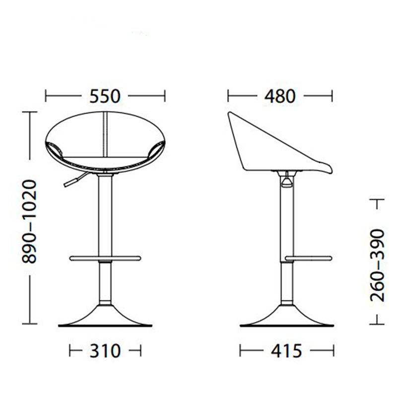 Барный стул ROSE lux chrome Барный стул ROSE lux chrome