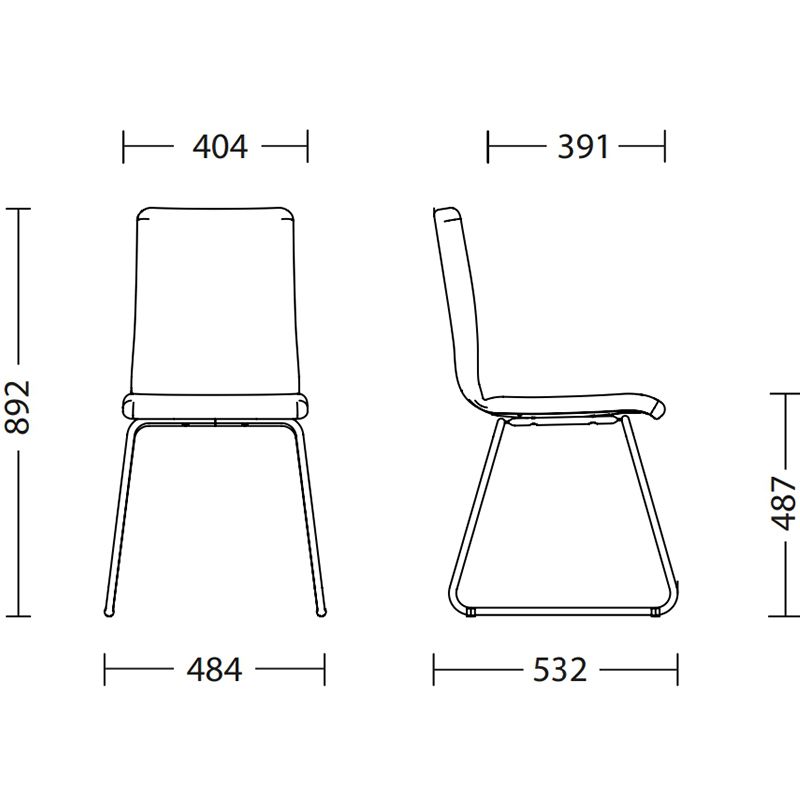 Барный стул SOFI II CFS chrome Барный стул SOFI II CFS chrome