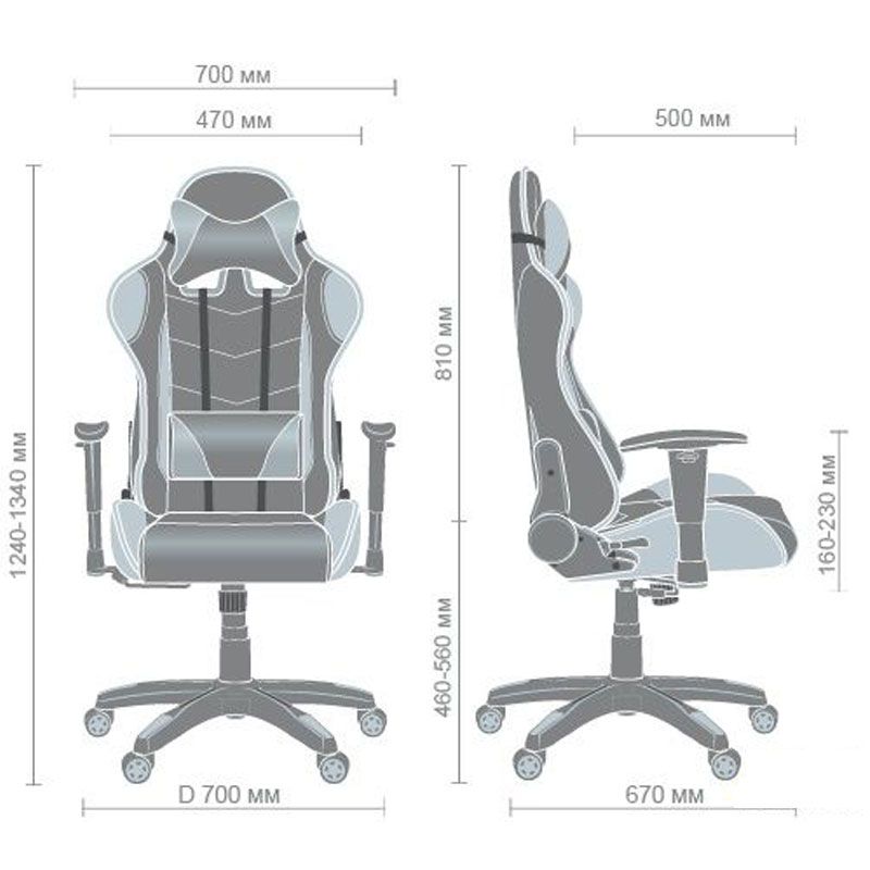 Кресло руководителя VR Racer Blade Кресло руководителя VR Racer Blade