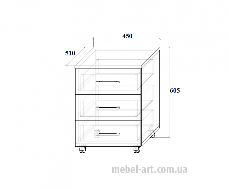 Тумба Смарт СМ-502 Тумба Смарт СМ-502