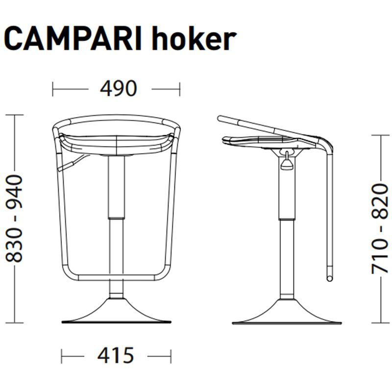 Барный стул CAMPARI Барный стул CAMPARI