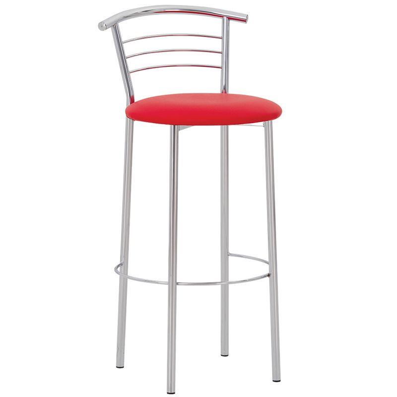 Стул барный Marco hoker chrome Стул барный Marco hoker chrome