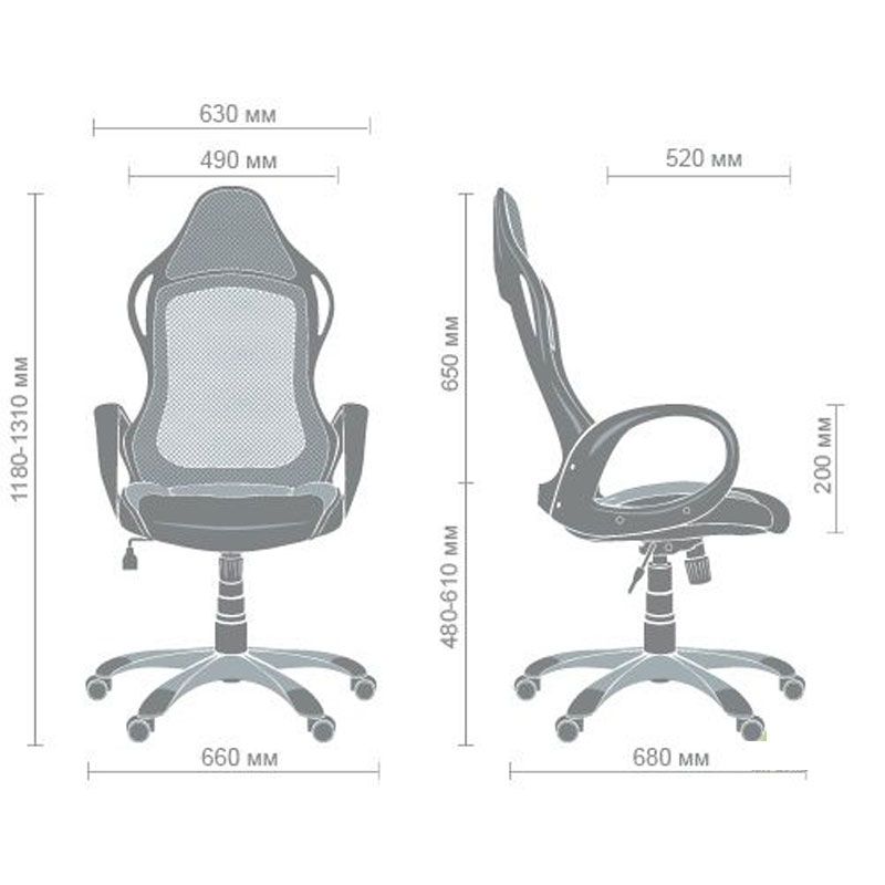 Кресло офисное Nitro белый Кресло офисное Nitro белый