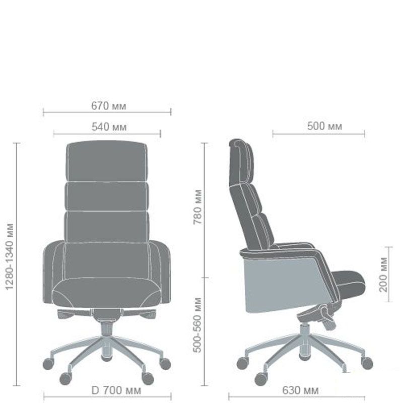 Кресло Phantom HB черный