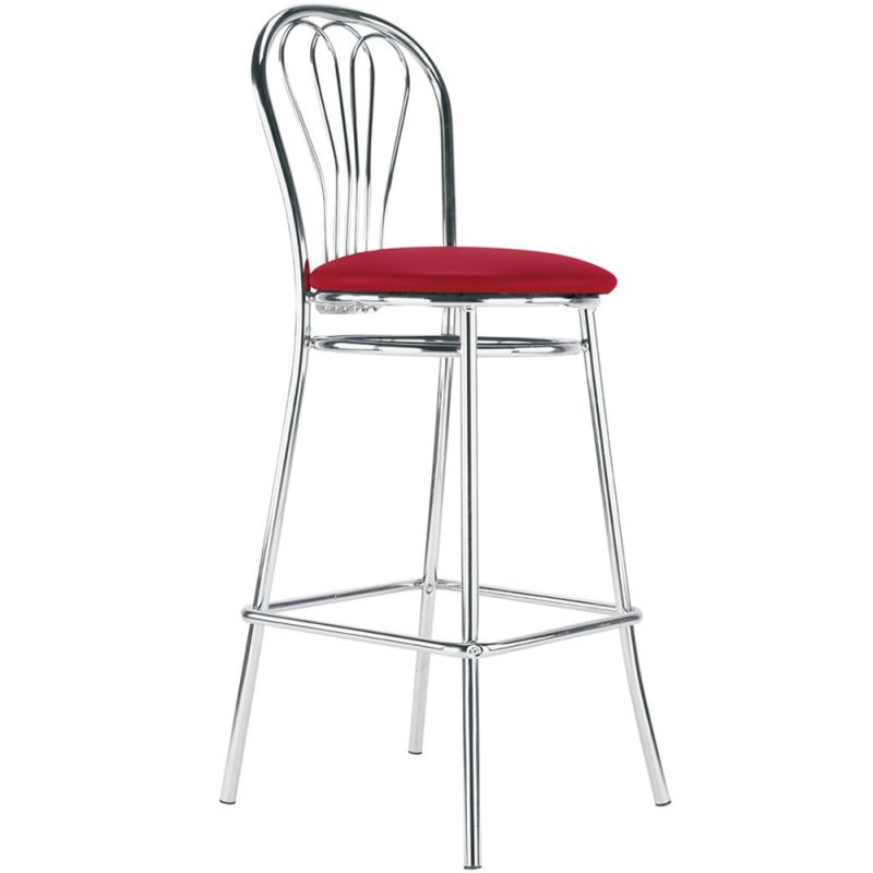 Стул барный Venus hoker chrome