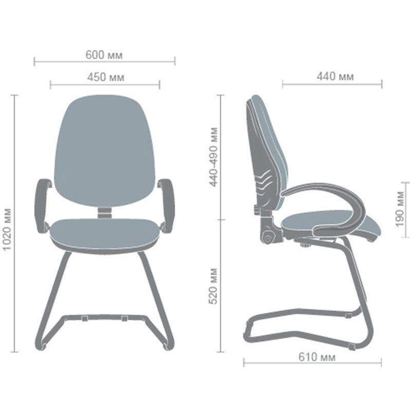Конференц кресло Поло CF