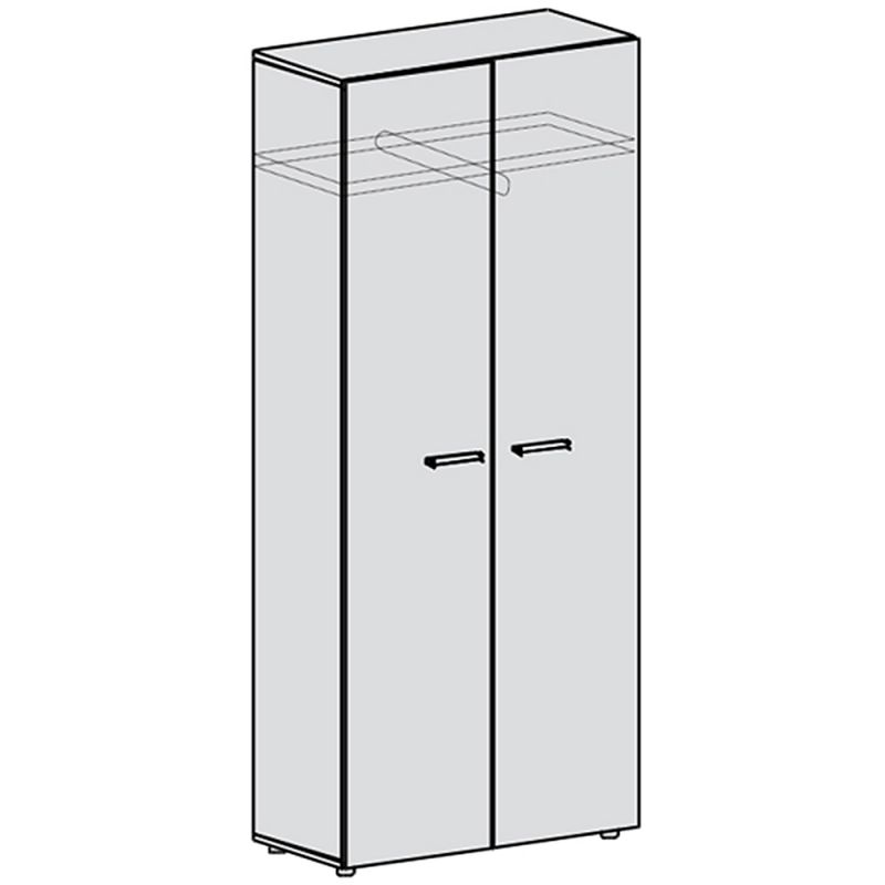 Шкаф для одежды Flex (Флекс) Ф901