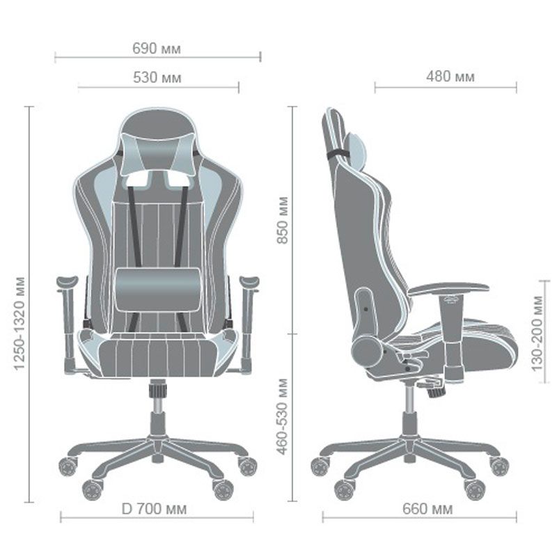 Кресло VR Racer Shepard 