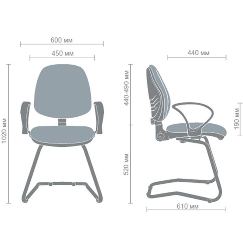 Конференц кресло Поло CF
