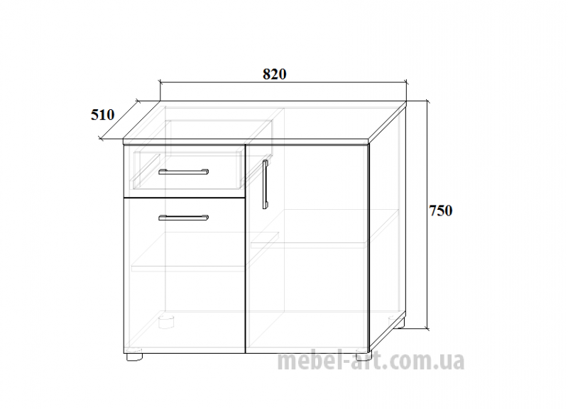 Тумба Смарт СМ-503