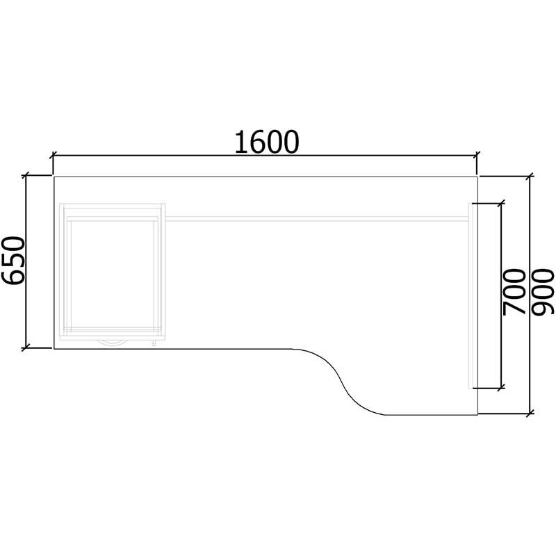 Офисный стол СТ-404