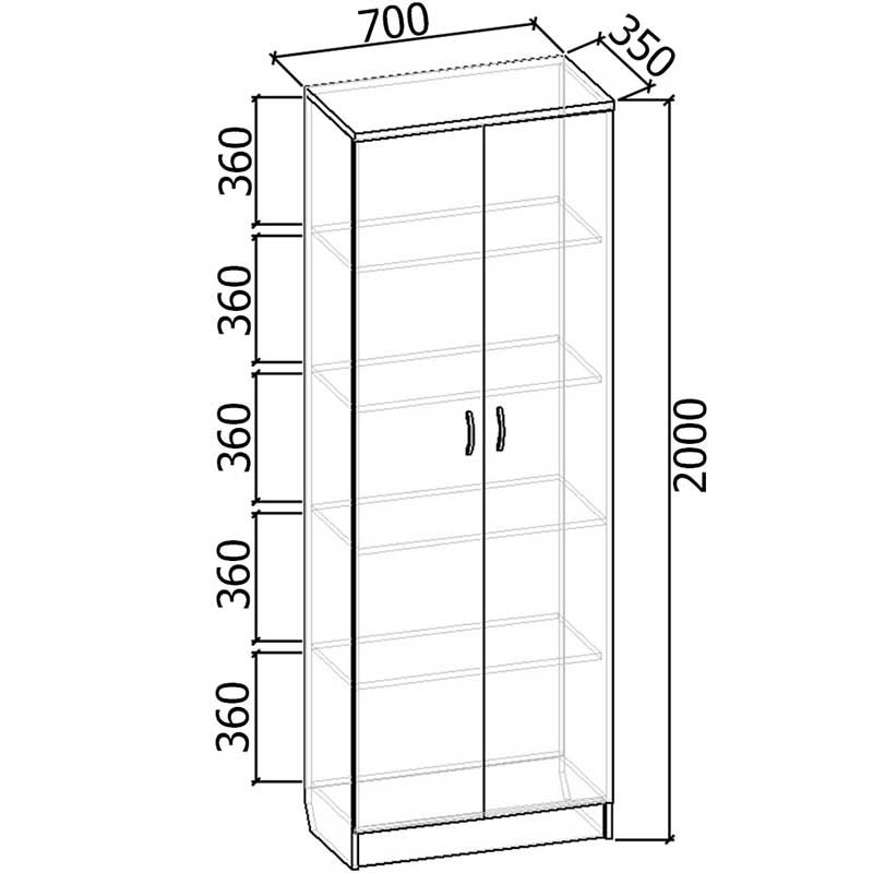 Шкаф для документов Арт-306
