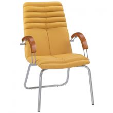 Конференц кресло Galaxy wood CFA LB chrome