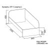 Односпальная кровать Кр-5 (800)